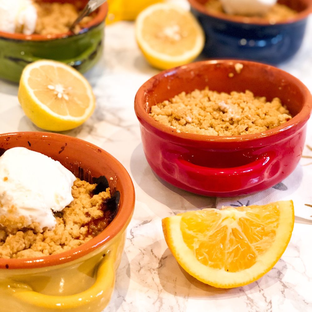 How to make a quick and easy apple crumble