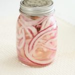 pickled onions in a jar