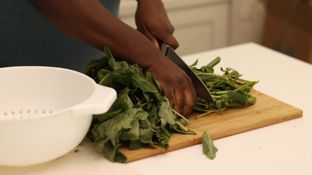 Amaranth leaves