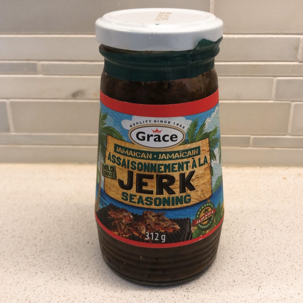 Jerk saisoning in a jar.