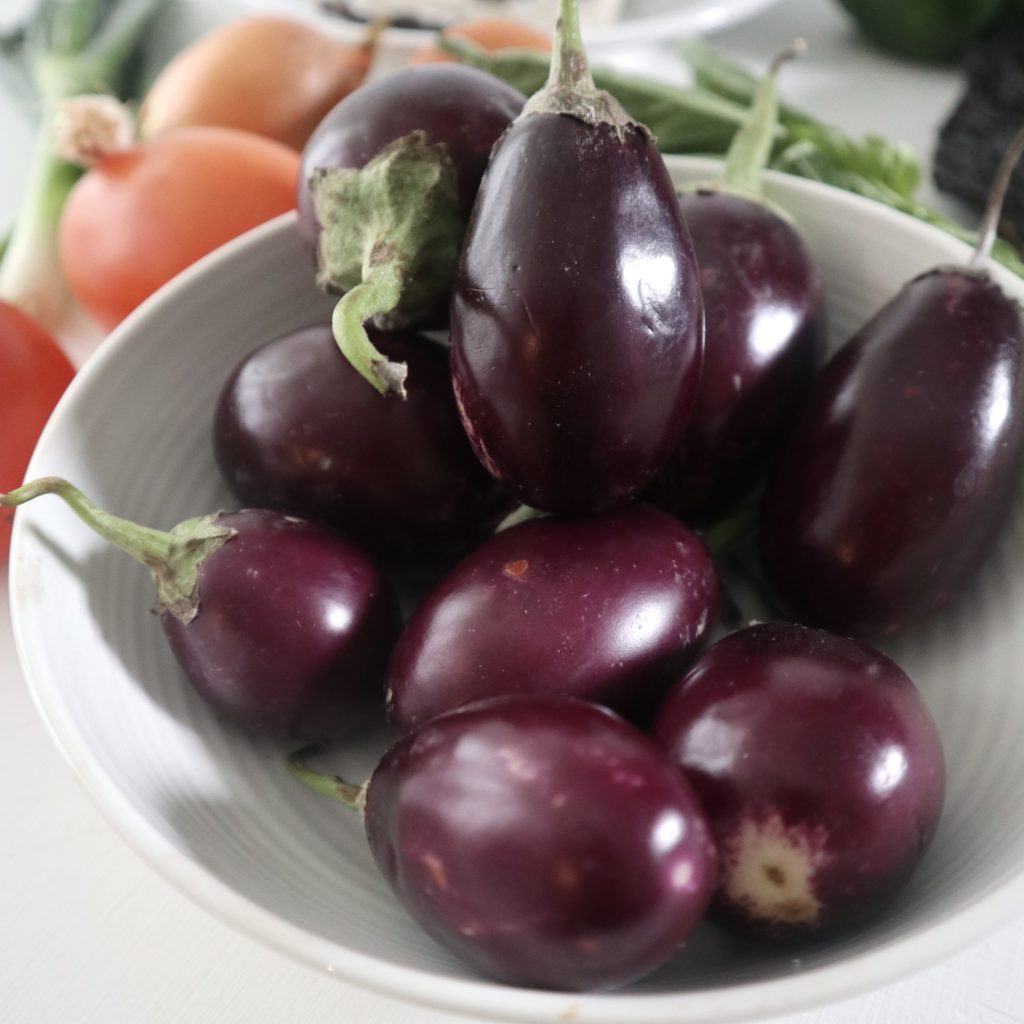 Indian eggplants