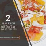 CITRUS SALAD ON WHITE PLATE